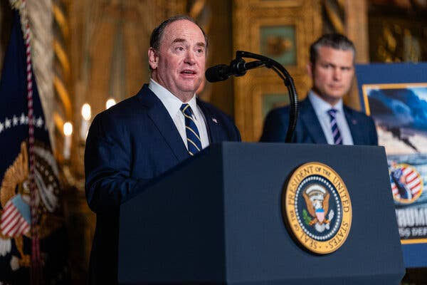 Navy Secretary Fired Amid Feuds With Military Leaders