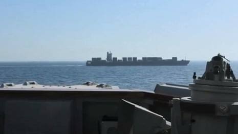 First Thing: US military seizes Iran-flagged ship trying to pass strait of Hormuz blockade