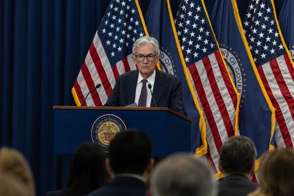 Powell Says He Will Stay On as Fed Governor After Term as Chair Ends